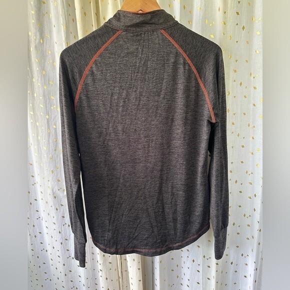 Colosseum Oregon State University OSU Pullover Half Zip Thumb Holes Track Shirt - Picture 4 of 6